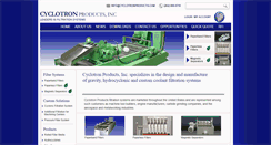 Desktop Screenshot of cyclotronproducts.com